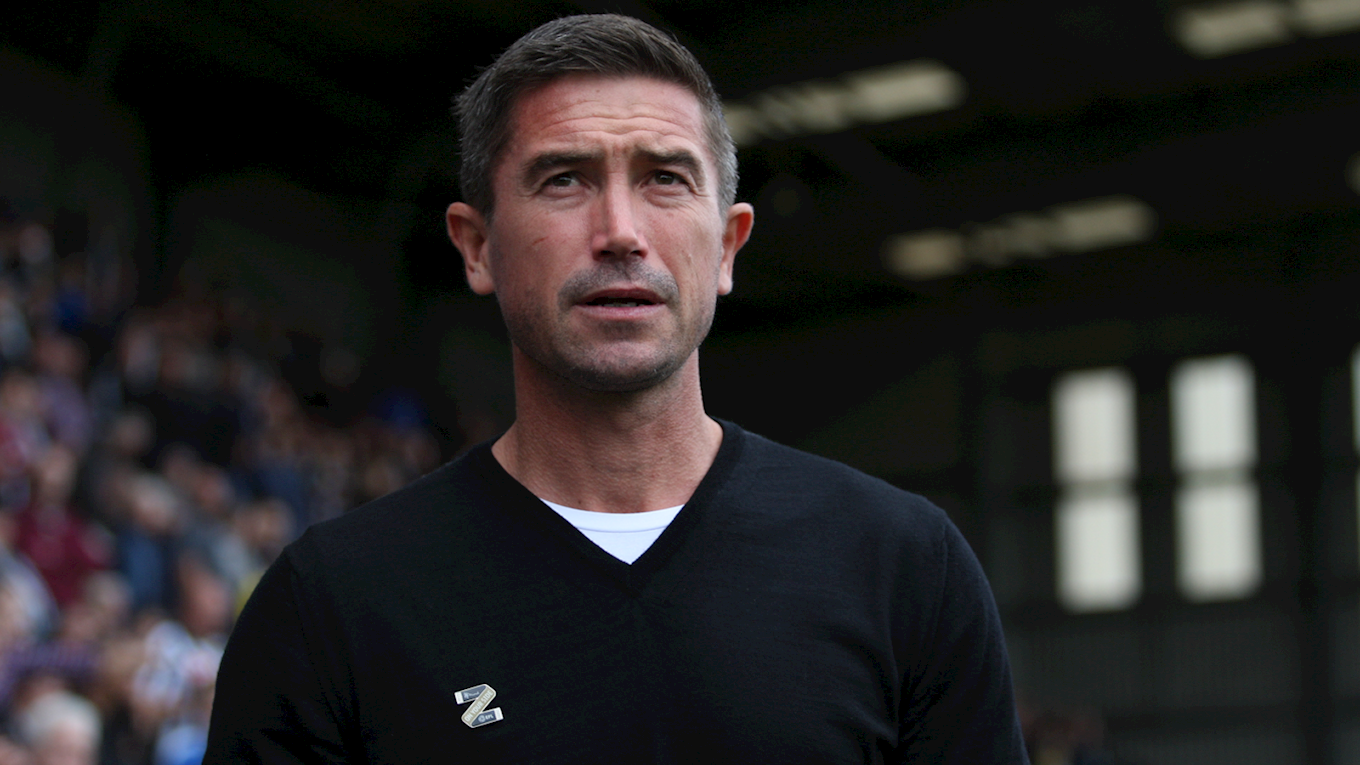 Harry Kewell on the touchline